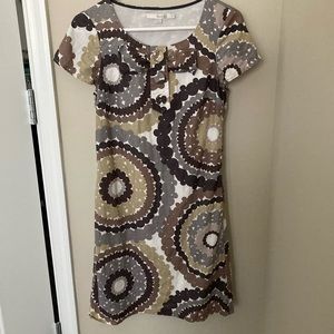 Boden Mod Linen Shift Dress Size 2R